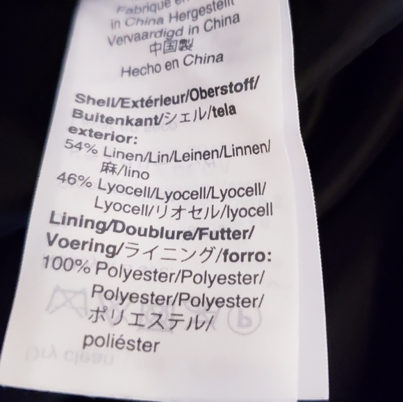 J Crew Women Skirt 8P Leopard Animal Print Linen Blend knee length Style #L3113 - Picture 13 of 14